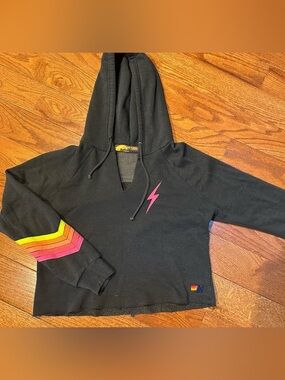 Aviator Nation Bolt Chevron Hoodie